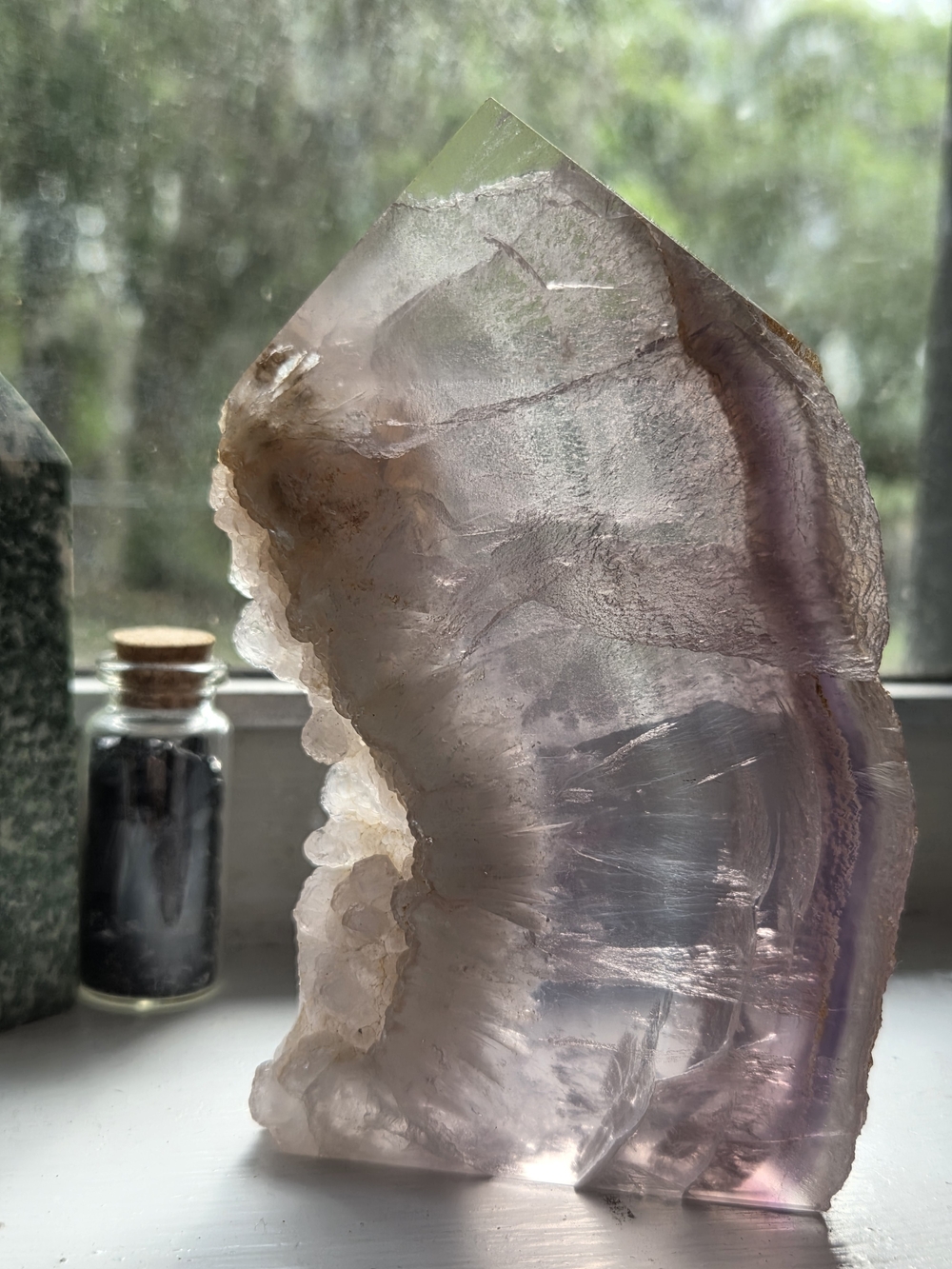 Feather Fluorite Tower